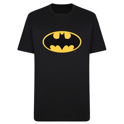 Bigdude Official Batman Print T-Shirt Black